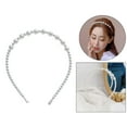 thumbnail image 3 of de s mujeres de moda de imitación diadema niñas diadema pelo accesorios - B B Macarena Diadema de perlas, 3 of 8