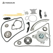 PANGOLIN Engine Timing Chain Kit with Water Pump Fit for 2012-2015 Buick Regal Verano, 2006-2015 Chevrolet Cobalt Equinox HHR Malibu Timing Belt Kit Engine Replace Part OE CP5092, PWP-9228