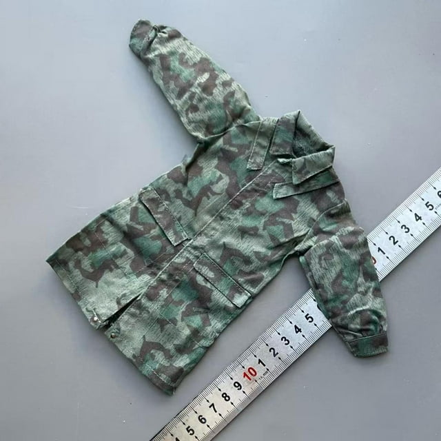 Abrigo de figura de acción a escala 1/6, uniforme de cosplay, ropa informal de moda retro, mini abrigo de larga para figuras de acción de 12