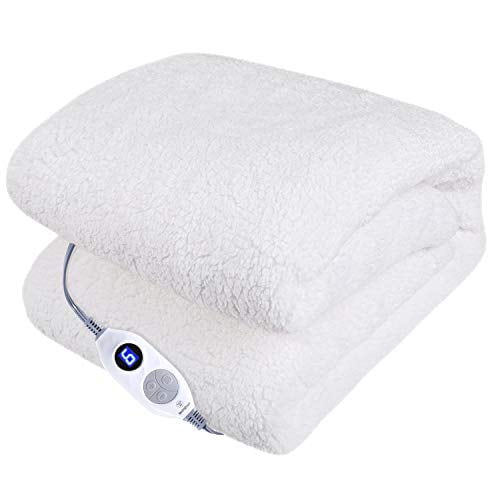 Westinghouse Electric Blankets Heated Throw Soft Cozy Sherpa Heating