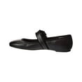 thumbnail image 2 of Stuart Weitzman Piper Leather Ballet Flat, 9.5, Black, 2 of 5