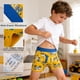 thumbnail image 2 of BIG ELEPHANT Ropa Interior para Niño Pequeño, Calzoncillo de Algodón Suave Ropa Interior para Niño Pequeño, Paquete de 10 (4T-9Y), 2 of 6