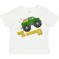 thumbnail image 3 of Inktastic Happy St. Patrick's Day Monster Truck with Leprechaun Boys or Girls Toddler T-Shirt, 3 of 5