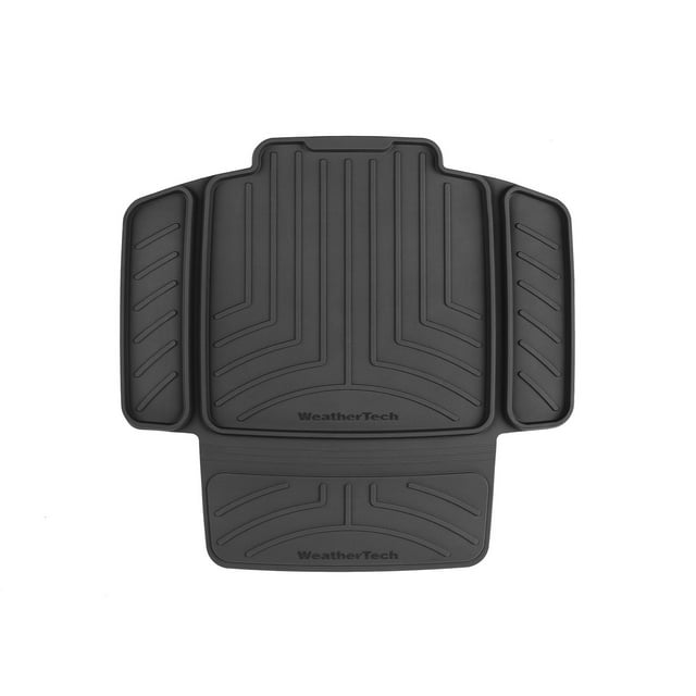 Weathertech Seat Cover 81CSP01BK Seat Protector; Protects Your Vehicle Seats From Child Car Seats; 27-1/2 Inch Overall Width x 26 Inch Overall Depth; Black; Single
