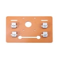 thumbnail image 1 of Precision Machining Cutting Machine Bottom Plate Brown 1Pack 9.82x5.89In, 1 of 1