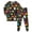 Green, variant on Leey-World Toddler Boy Halloween Pajamas Toddler Boys Girls Pajamas Snug Fit Halloween Graphic Long Sleeve Top and Pants 2 Piece Pjs Set