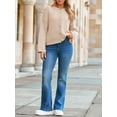 thumbnail image 5 of Women Oversized Button Down Cardigan Chunky Knit Long Sleeve Sweater, 5 of 6