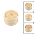 thumbnail image 1 of Ventilation Wood Bamboo Steamer with Lid Wedding Supplies Steamer Basket Kitchen Tool, 1 of 8