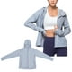 thumbnail image 4 of Chaqueta De Protección Solar, Camiseta Con Capucha De Manga Larga Para Rendimiento Al Aire Libre, Ropa De Protección Solar UPF 50+ Para Mujer, Sudadera Con Capucha Y Cremallera, 4 of 7