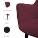 thumbnail image 4 of SET DE 2 SILLAS VELVET MODERNAS PARA COMEDOR MARCA GRAVITA, 4 of 6