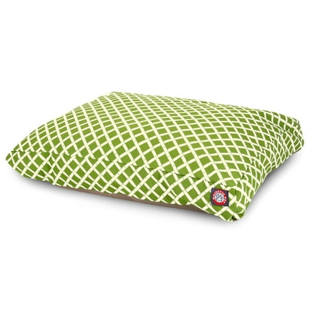 UPC: 0788995500032 | Majestic Pet Bamboo Rectangle Dog Bed Treated Polyester Removable Cover Sage Medium 36  x 29  x 4