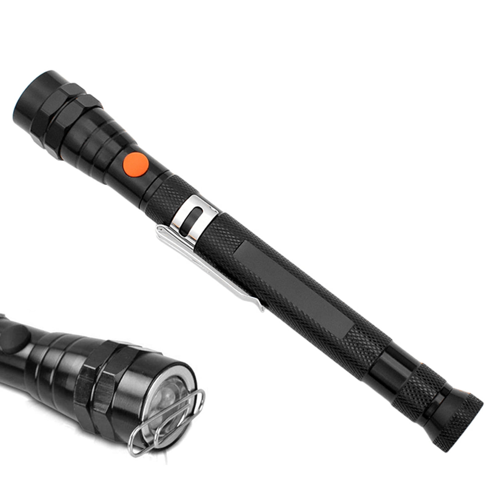Mini 3500LM Zoomable Q5 LED Flashlight 3 Mode Torch Super Bright Light Lamp