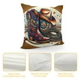 thumbnail image 4 of BCIIG  Cotton Linen Pillow Covers Western Cowboy Boots Hat Gun Throw Pillow Covers Cases for Couch Sofa Bed Home Decor, 4 of 5