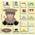 thumbnail image 3 of onlyliua ¡ Ofertas Del Día Liquidación Prime! Bandeja Decorativa de Madera con Forma de Las Tierras Altas y Sombreros Intercambiables para Productos Lácteos., 3 of 6