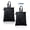 Black, variant on UNIWELL 2pcs Car Trash Bags Automotive Detachable Hanging Garbage Bag for Car Hanging Back Seat for Outdoor Traveling