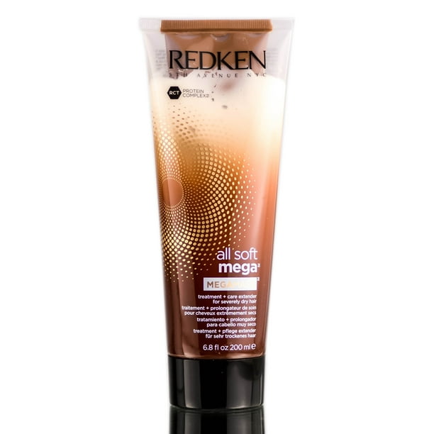 Redken Redken All Soft Mega Mask 6 8 Oz Pack Of 6 With Sleek Comb Walmart Com Walmart Com