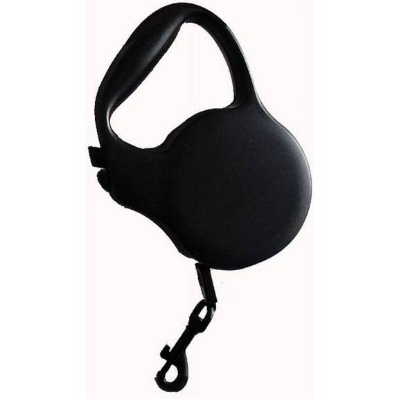 Qianruida Retractable Dog Leash Dog Walking Leash for Small Dogs Easy Single Lock-Release Button and Ergonomic Handle Black