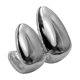 thumbnail image 2 of Tapas superiores para dientes caninos de oro de 18 quilates, 2 unidades, para parrilla, estilo hip hop Plata, 2 of 8