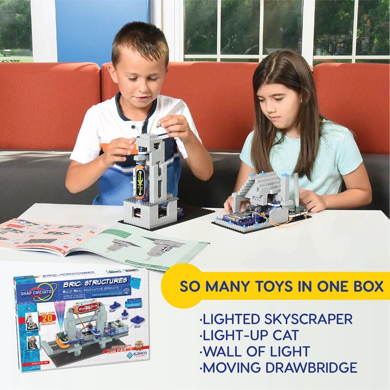 Snap Circuits¬Æ BRIC: Structures SCBRIC1 STEM Toy for Kids 8+ with