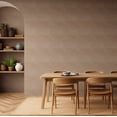 thumbnail image 3 of S4Sassy Peel And Stick Wall Covering, 3D Wave Pattern Print Walls Wrap - Instant Wall Makeover For Commercial Interiors, Offices, Reception Areas- Self Adhesive Vinyl Wallpaper - Beige, 25"X360", 3 of 8