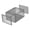 Black, variant on Ywmsfl Stackable Shoe Storage Boxes Multipurpose Storage Containers Space Efficient Clear Boxes for Shoes Accessory
