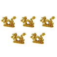 thumbnail image 1 of 5x Chinese Zodiac Golden Dragon Statue Animal Decoration Home Decoration, 1 of 5