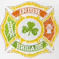 thumbnail image 2 of CafePress - Irish Brigade - Adjustable Unisex Printed Trucker Hat with Mesh Back, 2 of 8