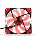 thumbnail image 5 of Ventilador Con Cubierta De Computadora 12 Cm / 4.7 "Enfriamiento Rápido 16Db Enfriador De Radiador Silencioso Ventilador De Enfriamiento De Computadora Led Minnieouse EL011466-00, 5 of 5