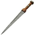 thumbnail image 1 of Damascus Dirk fixed blade knife 13.75" DM1060, 1 of 2