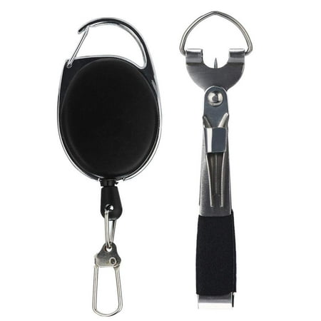 - Yosoo Multi-functional 4 in 1 Tying Tool Kit Fishing Quick Knot Cutter Nippers Snip Nail Clippers Line with Retractor