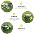 thumbnail image 5 of Minkissy Lightweight Camping Cookware Set with Aluminum Alloy Pots and Pans, Easy to Clean Outdoor Cooking Gear for Hiking & Travel, 5 of 7