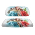 thumbnail image 2 of Aplkyhs Sea Turtle Golf Cart Seat Covers 2-Person Seats Golf Cart Back Seat Kit Club Car Seat Covers Easy to Install Heavy Duty Golf Cart Seat Cover Seat Bottom & Backrest Cushion, 2 of 7