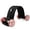 Black, variant on Spencer Hip Thrust Belt for Dumbbells and Kettlebells, Adjustable Exercise Hip Thrust Pad for Home Gym Workout