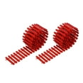 thumbnail image 4 of Minkissy 2Pack Small Decor Fence Mini Fence Red Iron Fairy Garden Theme for Handmade Crafts, 4 of 8
