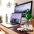 thumbnail image 2 of Anley Pakistan Deluxe Desk Flag Set - 6 x 4 Inch Miniature Pakistani PK PAK Desktop Flag, 2 of 5