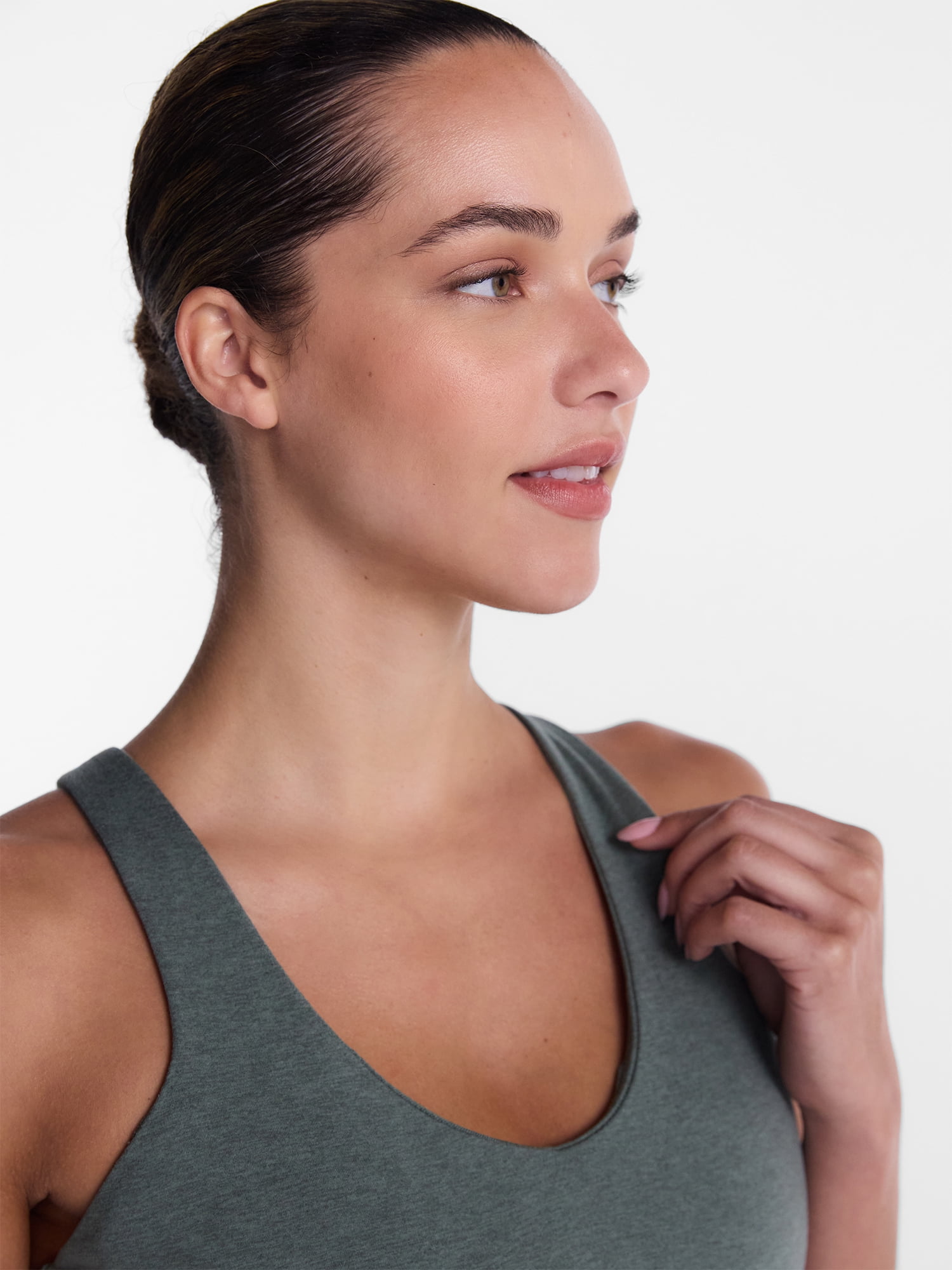 Athletic Works Women's ButterCore Bra Tank Top, Sizes XS-XXXL
