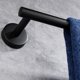 thumbnail image 4 of Juego de accesorios de baño elegante, acero inoxidable SUS304 con acabado negro mate, herrajes decorativos resistentes a la oxidación para cocina, baño, lavadero, armario, dormitorio, 4 of 5