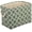 Artichoke, variant on PETGLE Polyester Container with Handles, Lattice Storage Bin, Medium, Stonewash Blue