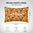 thumbnail image 6 of Bingfone Halloween Witches Gnome Print Satin Pillowcase for Hair - Standard Size with Zipper Silky & Soft Pillow Covers,20x30 inches, 6 of 8