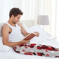 thumbnail image 6 of Picia Buffalo Plaid Love And Gnome Mens Soft Woven Cotton Elastic Waistband Sleep Pajama Pant Lounge Sleep Pant With Pockets And Drawstring-, 6 of 9