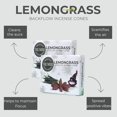 thumbnail image 6 of Lemongrass Backflow Incense Cones - Total 20 Incense Cones Waterfall - Dual Pack of 10 Incense Backflow Cones - Waterfall Incense Cones - Incense Waterfall Cones, 6 of 10