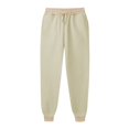 thumbnail image 3 of Pantalons de Survêtement pour Femmes avec Poches Bas Resserré à Cordon Jambe Droite Pantalons de Survêtement Confortables 2023 Pantalons Amples en Coton Jogger Noir 2TG, 3 of 5