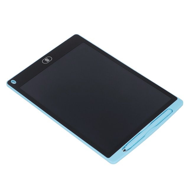 LCD Drawing Pad, Easy To View Easy To Doodle 12inch Ingenious LCD Writing Tablet For Toddlers Sky Blue