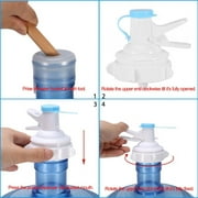 EBTOOLS Drinking ,Manual Operated 5 Gallon Bottle Jug Pump Drinking Water Dispenser with Dustproof, Water Bottle Pump