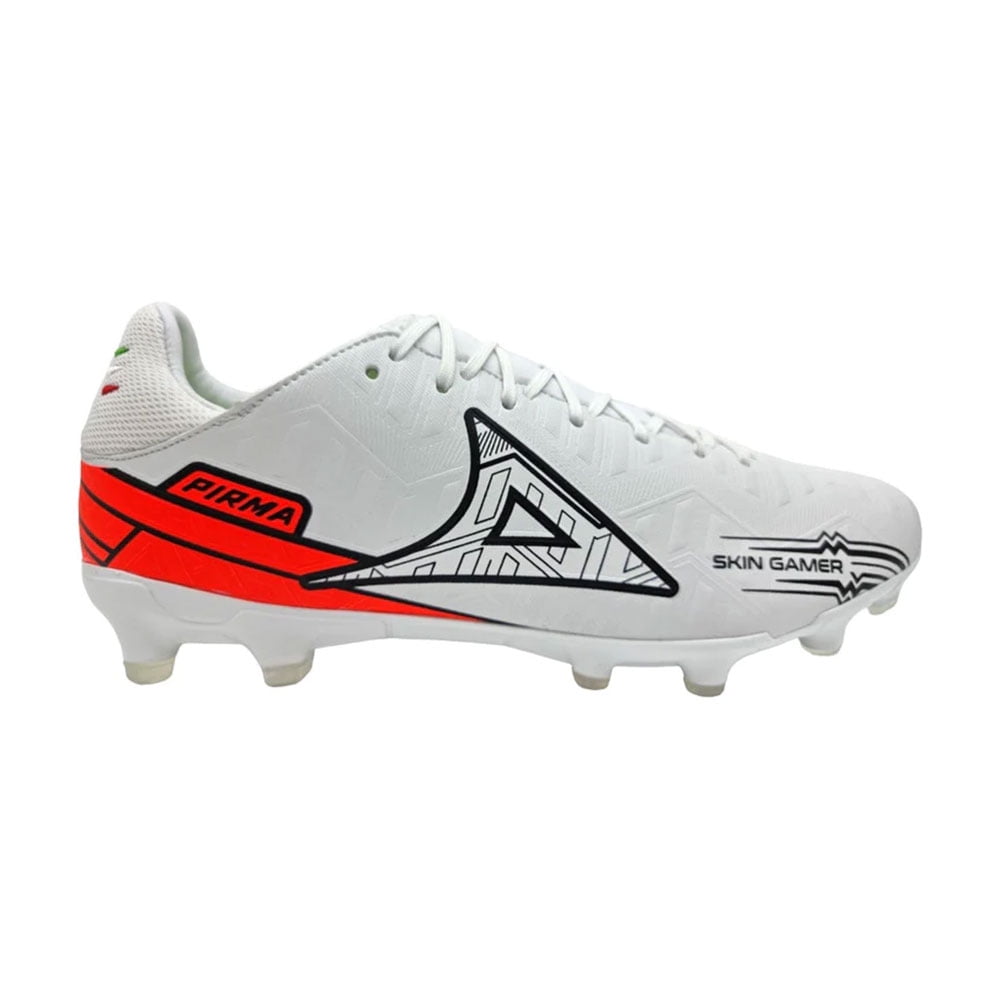 Tenis Pirma Futbol Tachos Skin Gamer 3046 Hombre Blanco/Rojo