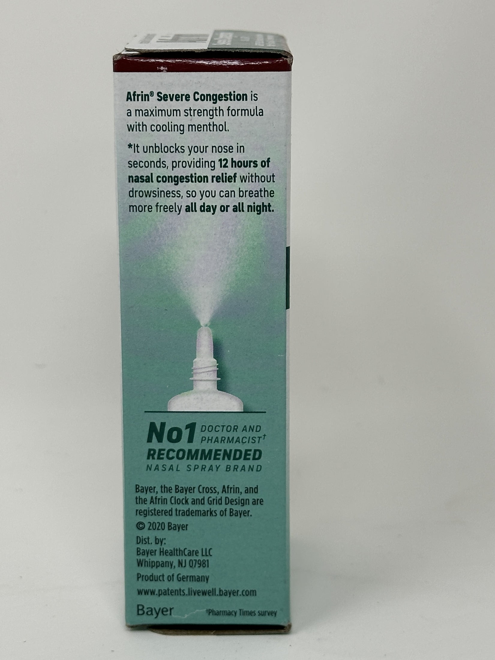 Afrin Nasal Spray Severe Congestion 15 mL (Pack of 6)