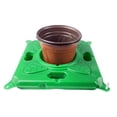 thumbnail image 2 of flotante Plantas de jardín Cama flotante Macetas acuáticas flotantes para jardinería Plantación de plántulas, 2 of 8