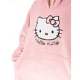 thumbnail image 3 of Hello Kitty Womens Pink Blanket Hoodie, 3 of 6