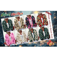 thumbnail image 4 of yoeyez Ugly Christmas Sweater Women Cute Xmas Open Front Button Down Cardigans Sweater Fall Winter Knitted Outwear Coat Red L, 4 of 4