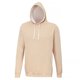 thumbnail image 1 of Awdis - Sudadera con capucha Modelo Varsity - Correr/Fitness/Gym/Deporte (Arena/Vainilla), 1 of 2